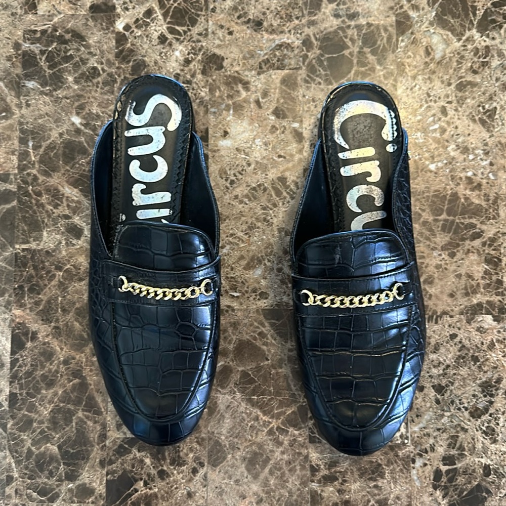 Circus by Sam Edelman Loafer Slides in Black Size 10